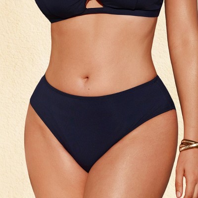 Women's Alluring High-Waisted Bikini Bottoms - Cupshe