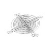 Unique Bargains 4 Pcs Cooling Fan Finger Guard Grill Metal Wire 80mm AC DC Computer CPU - 4 of 4