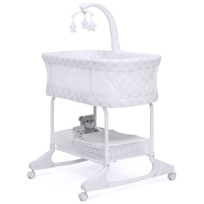 Image of Delta Children SleepCool Rocking Bassinet with Airflow Mesh - Fresco