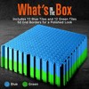 Squatz 25 - Pc Foam Interlocking Exercise Mat - Blue & Green - 2 of 4