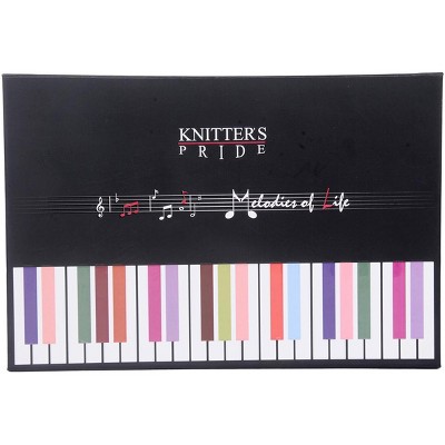 Knitter's Pride-Melodies Of Life Zing Intchg Needles Set-9 Pairs / 4 Cords / Accessories