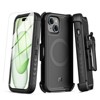 MyBat Pro Maverick Series MagSafe Case w/ Holster and Tempered Glass for Apple iPhone 15 Plus (6.7) - Army Green - 2 of 4