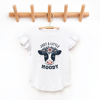 The Juniper Shop A Little Moody Toddler Flutter Sleeve Tee