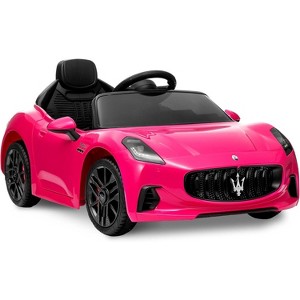 Licensed Maserati GranCabrio 12V Ride On Car for Kids with Remote Control, LED Lights, Battery Powered Electric Vehicle for Boys Girls Ages 3-8 - 1 of 4