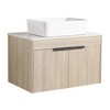 ChicFurnit Bathroom Vanities Modern Vanity with Sleek Design and Ample Storage for Bathroom Spaces, Brown,29.5”*18.9”*23.6" - 4 of 4