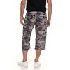 Canada Weather Gear Men’s Cargo Belted Shorts – Lightweight Stretch Twill Knee-Length Shorts with Pockets - 2 of 4