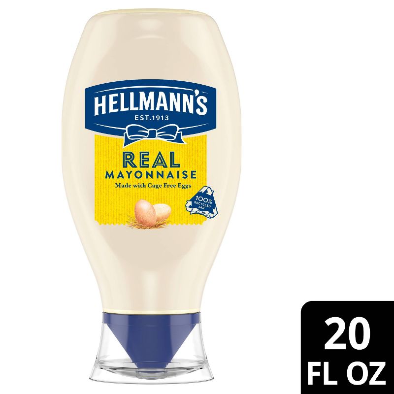 Hellmann's Real Mayonnaise Squeeze, 1 of 9