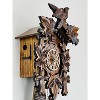 Eight Day Cuckoo Clock With 13 Inch Height Five Hand-Carved Maple Leaves and One Bird By River City Clocks - 4 of 4
