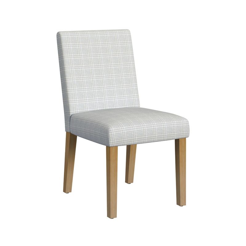 Classic Mini Grid Pattern Upholstered Dining Chair - HomePop, 3 of 13