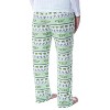 Star Wars Womens' The Mandalorian Baby Yoda Grogu Ugly Sweater Pajama Pants Green - 2 of 4