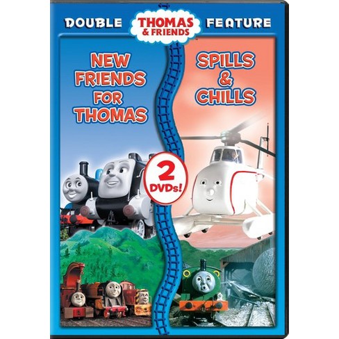 Thomas Friends New Friends For Thomas Spills Chills Double Feature Dvd Target