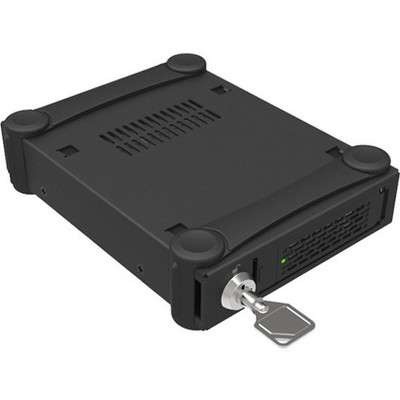 Icy Dock ToughArmor MB991U3-1SB Drive Enclosure Serial ATA/600 - USB 3.0 Host Interface External - Matte Black - 1 x 2.5" Bay - Metal