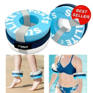 Sunlite Sports Water Workout Combo Set, High Density Water Weight, Swim Belt, Soft Padded, Water Aerobics, Aqua Therapy, Pool Fitness, Water Exercise - 1 of 4