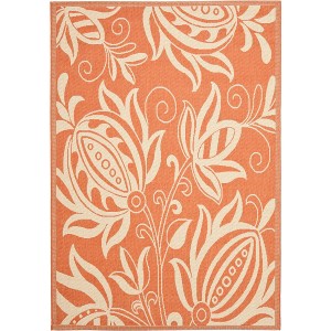 Courtyard CY2961 UV & Stain Resistant Non-Shedding Power Loomed Indoor/Outdoor Rugs - Safavieh - 1 of 4