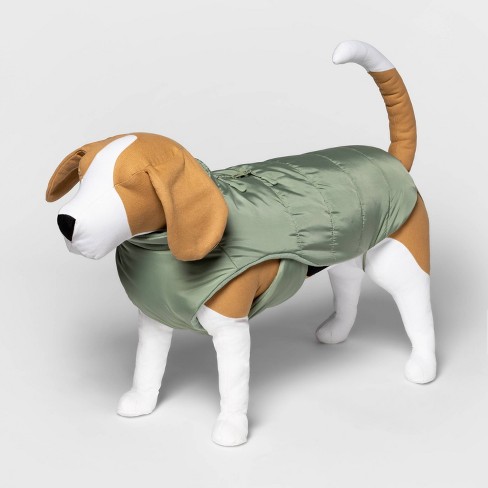 Dog Puffer Jacket With Buckle - Green - Xl - Boots & Barkley™ : Target