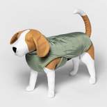 Dog and Cat Puffer Jacket with Buckle - Green - Boots & Barkley™