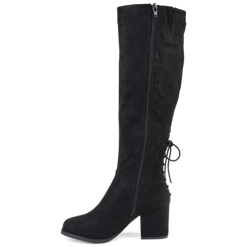 Journee Collection Womens Leeda Tru Comfort Foam Block Heel Knee High Boots, 3 of 11