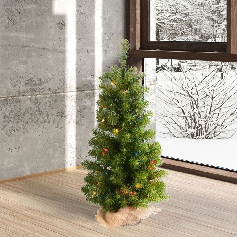 Vickerman Felton Pine Tabletop Artificial Christmas Tree, 3 of 4