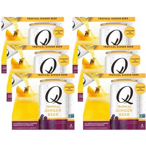 Q Mixers Tropical Ginger Beer - Case of 6/4 pack, 7.5 oz - 1 of 4