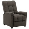 vidaXL Recliner Chair Leisure Cozy Recliner for Home Theater Cinema Fabric - 2 of 4