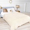 PiccoCasa Soft Warm Flannel Fleece Fuzzy Plush Lightweight Microfiber Bed Blanket - 2 of 4