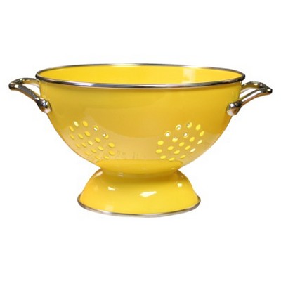 metal colander with long handle