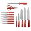 Martha Stewart Eastwalk 14pc Stainless Steel Cutlery Set Acacia Wood Block - 2 of 4