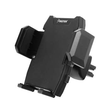 Insten 360° Universal Bike Cell Phone Holder Mount for Motorcycle & Bicycle  Compatible with iPhone 12/12 Pro Max/11, Samsung Galaxy Android, Black