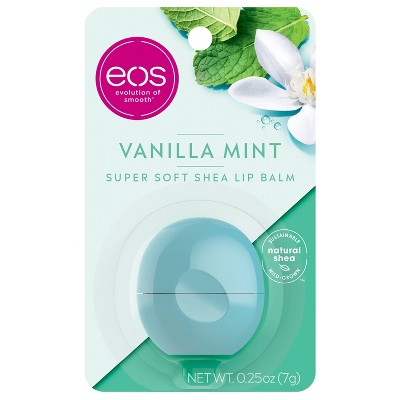 eos Super Soft Shea Lip Balm - Vanilla Mint - 0.25oz