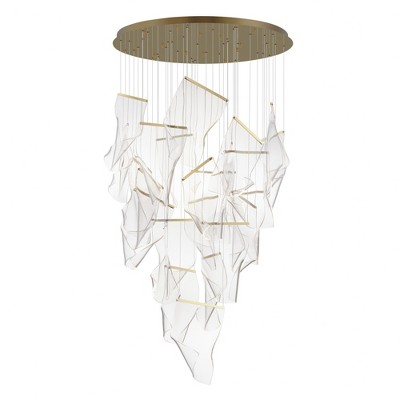 ET2 Lighting Rinkle 24 - Light Pendant in  French Gold