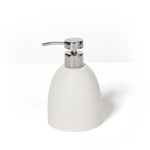 Roselli Trading Dubai Lotion Pump ceramic (shiny stainless steel trim) - 1 of 1