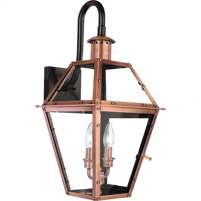 Quoizel Lighting Rue De Royal 2 - Light Sconce in  Aged Copper