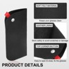 Unique Bargains Felt Portable Storage Scratch-Resistant Women Men Eyeglasses Bags 3 Pcs - 4 of 4