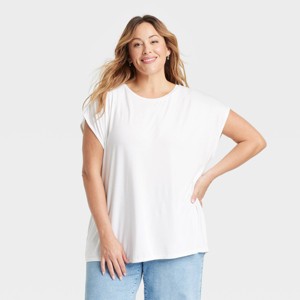 Women's Short Sleeve T-Shirt - Ava & Viv™ - 1 of 3
