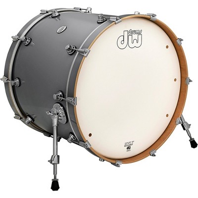 DW Design Series Bass Drum 22 x 18 in. Steel Gray