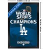 Trends International MLB Los Angeles Dodgers - 2024 World Series Team Logo Framed Wall Poster Prints - 3 of 4