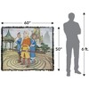 Avatar The Last Airbender Cast Of Characters Blanket 50"x60" Woven Tapestry - 2 of 4