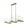 Z-Lite Callista 6 - Light Island Pendant Light in  Rubbed Brass - 3 of 4