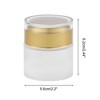 Unique Bargains Frosted Glass Dispensing Bottle for Bathroom 1 Pc - 4 of 4