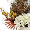 31" Artificial Fern and Hydrangea Arrangement in Vase - National Tree Company - 3 of 3