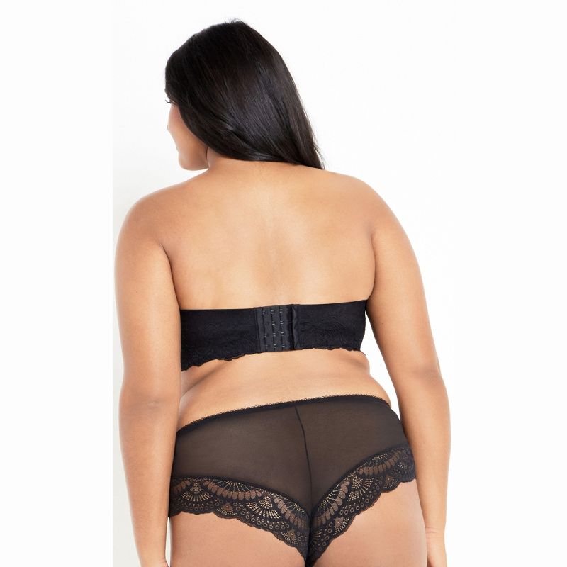 Women's Plus Size Smooth & Chic Multiway Contour Bra - black | CITY CHIC, 2 of 8