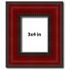 PosterPalooza | Photo Size Weathered Red Picture Frame - UV Acrylic, Foam Board Backing, Hanging Hardware - 2 of 4