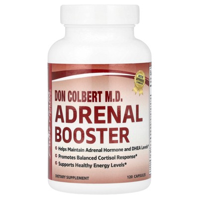 Divine Health Don Colbert M.D. Adrenal Booster, 120 Capsules