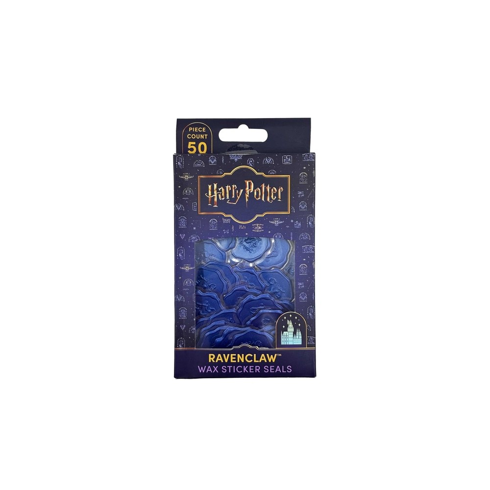 Harry Potter: Ravenclaw Wax Sticker Seals (Set of 50) – by Insight Editions (Hardcover)
