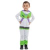 Disney Pixar Toy Story Buzz Lightyear Zip Up Cosplay Coverall Newborn to Toddler - image 3 of 4