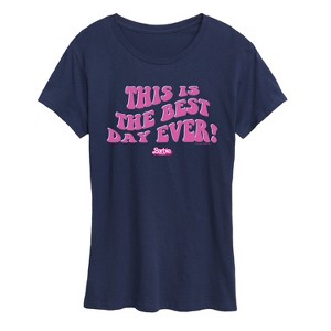 Women's - Barbie - Best Day Ever Short Sleeve Graphic T-Shirt - 1 of 4