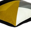 Parkland Collection,Contix Contemporary Multicolor Pillow Cover With Poly Insert - 4 of 4