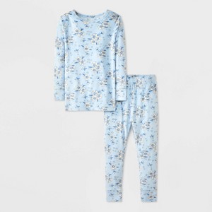 Toddler Girls' 2pc Snuggly Soft Snug Fit Pajama Set - Cat & Jack™ - 1 of 4