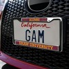 Shaw University Alumni Full Size Standard License Plate Metal Frame - 3 of 4