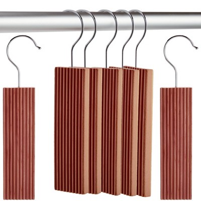 Juvale 16 Pack Cedar Hangers for Closet Storage, Cedarwood Scented Hanging Blocks for Clothes (1.8 x 0.4 x 6.5 In)
